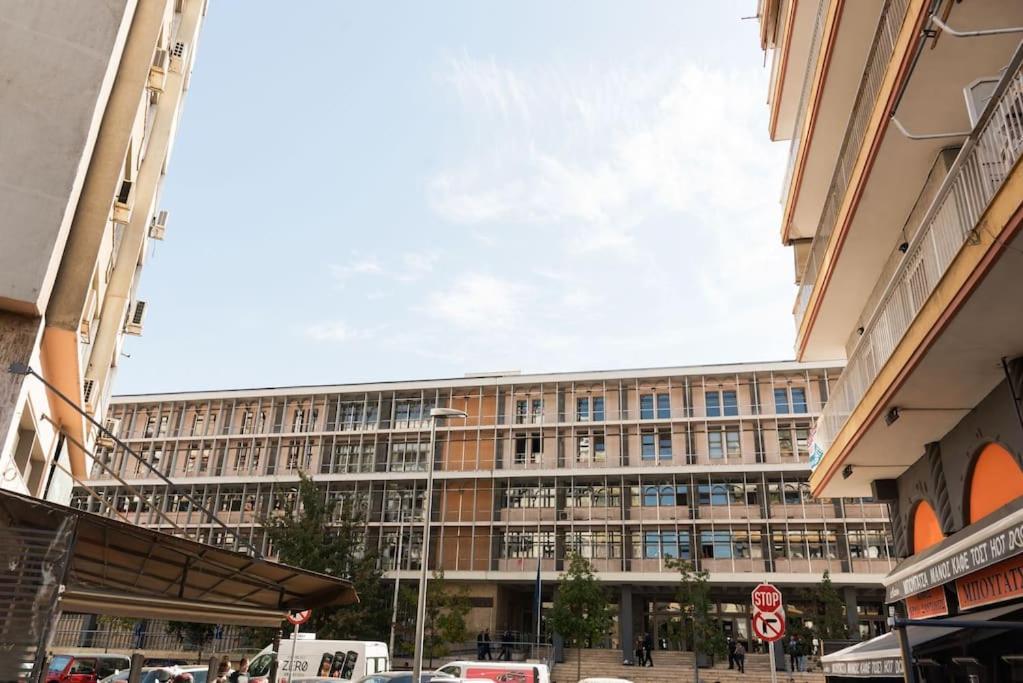 Modern Office Apartment.Wifi,2A/C,Luxury Fur/Tures Salonicco Esterno foto