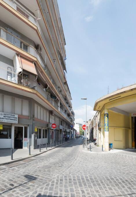 Modern Office Apartment.Wifi,2A/C,Luxury Fur/Tures Salonicco Esterno foto